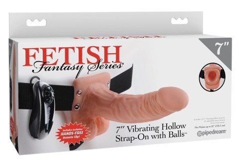 Fetish Fantasy Series Strap-On model zakrzywiony cielisty 18,9 cm Fetish Fantasy Series Strap-On model zakrzywiony cielisty 18,9 cm