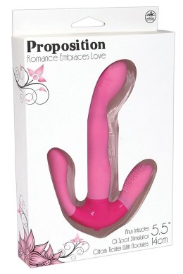 NMC T-Shape Multifunkcyjny Wibrator Silikonowy 3 Tryby Rożowy