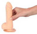 NMC Wibrator z Przyssawką 10 Trybow Pilot Bezprzewodowy 19cm Beżowy