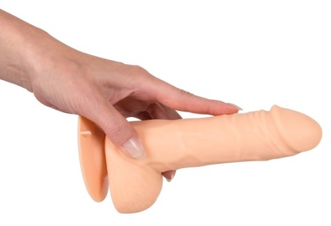 NMC Wibrator z Przyssawką 10 Trybow Pilot Bezprzewodowy 19cm Beżowy NMC Wibrator z Przyssawką 10 Trybow Pilot Bezprzewodowy 19cm Beżowy