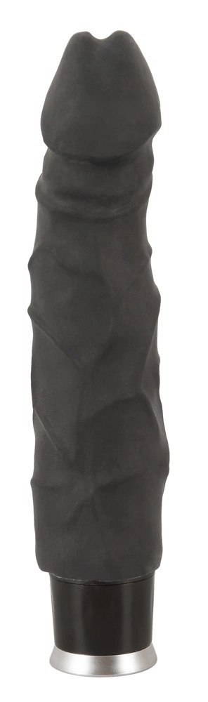 Nature Skin Wibrator Czarny 23 cm 8 Trybow Wibracji TPR Nature Skin Wibrator Czarny 23 cm 8 Trybow Wibracji TPR