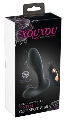 XOUXOU RC E-Stim G&P-Spot - Wibrator z Elektrostymulacją i Pilotem