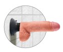 Pipedream King Cock 18 cm Jasny Model z Przyssawką i Jądrami