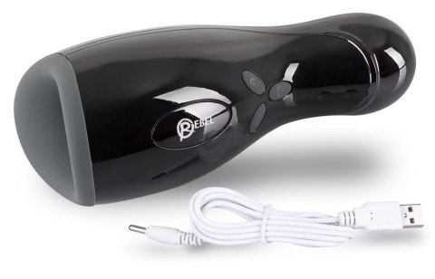 Rebel Intimate Device 3w1 Czarny - Wibracje, Grzanie, Ruch 20cm Rebel Intimate Device 3w1 Czarny - Wibracje, Grzanie, Ruch 20cm