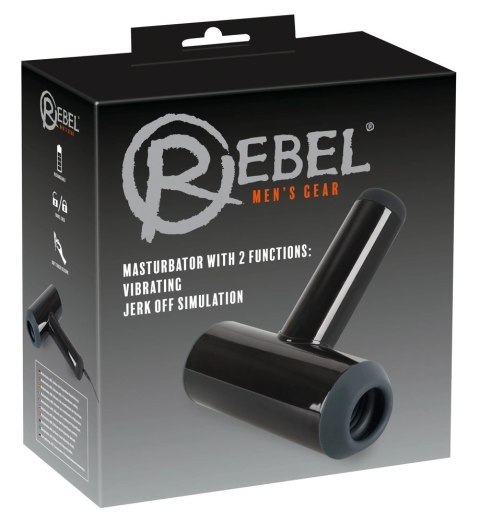 Rebel Intimate Machine Black - Model z Uchwytem i 2 Trybami Funkcji Rebel Intimate Machine Black - Model z Uchwytem i 2 Trybami Funkcji