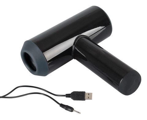 Rebel Intimate Machine Black - Model z Uchwytem i 2 Trybami Funkcji Rebel Intimate Machine Black - Model z Uchwytem i 2 Trybami Funkcji