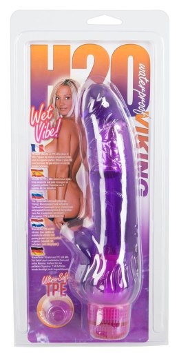 Seven Creations Wibrator Fioletowy TPE 23 cm - Powierzchnia Teksturowana