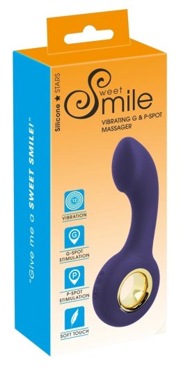 Sweet Smile G+P Spot Massager silikonowy 12 trybow ładowany USB 13,7 cm