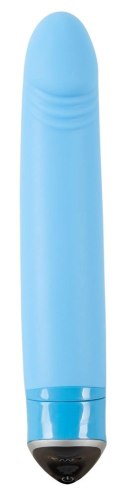 Sweet Smile Happy Niebieski Model Zakrzywiony 7 Trybow Wibracji 22cm