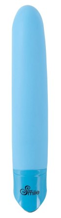 Sweet Smile Happy Niebieski Model Zakrzywiony 7 Trybow Wibracji 22cm