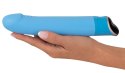 Sweet Smile Happy Niebieski Model Zakrzywiony 7 Trybow Wibracji 22cm