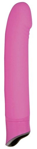 Sweet Smile Happy rożowy model zakrzywiony 7 trybow wibracji 22 cm