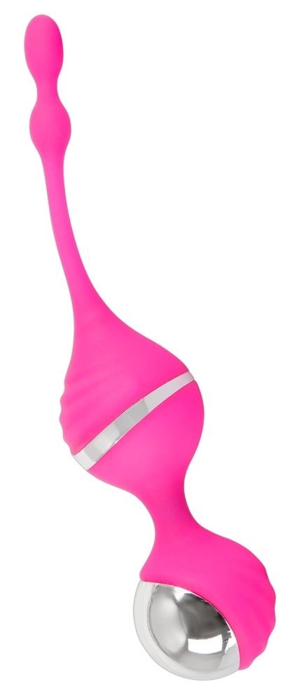 Sweet Smile Kule Treningowe Rożowe 10 Trybow Wibracji USB 18cm Sweet Smile Kule Treningowe Rożowe 10 Trybow Wibracji USB 18cm