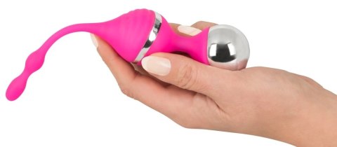 Sweet Smile Kule Treningowe Rożowe 10 Trybow Wibracji USB 18cm Sweet Smile Kule Treningowe Rożowe 10 Trybow Wibracji USB 18cm