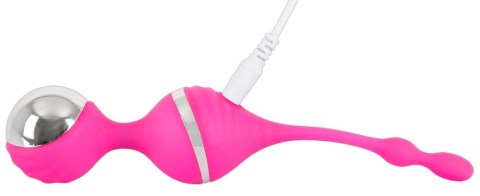 Sweet Smile Kule Treningowe Rożowe 10 Trybow Wibracji USB 18cm Sweet Smile Kule Treningowe Rożowe 10 Trybow Wibracji USB 18cm