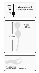 Sweet Smile Kule Treningowe Rożowe 10 Trybow Wibracji USB 18cm