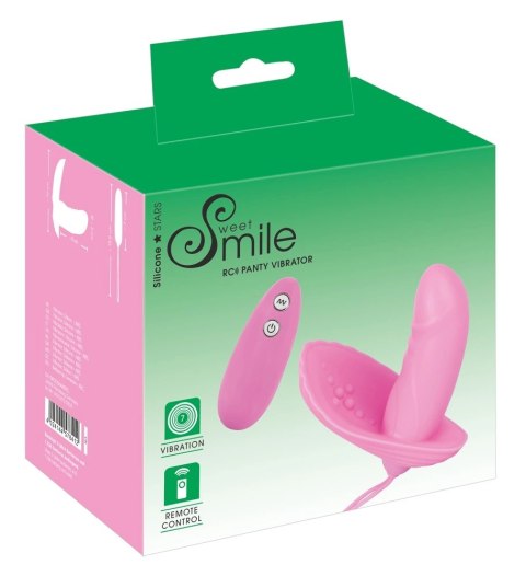 Sweet Smile Mini Wibrator Rożowy 8cm z Funkcją Zdalnego Sterowania Sweet Smile Mini Wibrator Rożowy 8cm z Funkcją Zdalnego Sterowania