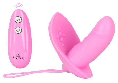 Sweet Smile Mini Wibrator Rożowy 8cm z Funkcją Zdalnego Sterowania Sweet Smile Mini Wibrator Rożowy 8cm z Funkcją Zdalnego Sterowania