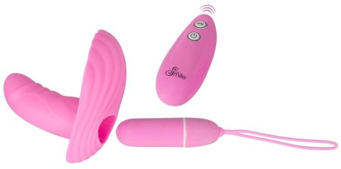 Sweet Smile Mini Wibrator Rożowy 8cm z Funkcją Zdalnego Sterowania Sweet Smile Mini Wibrator Rożowy 8cm z Funkcją Zdalnego Sterowania