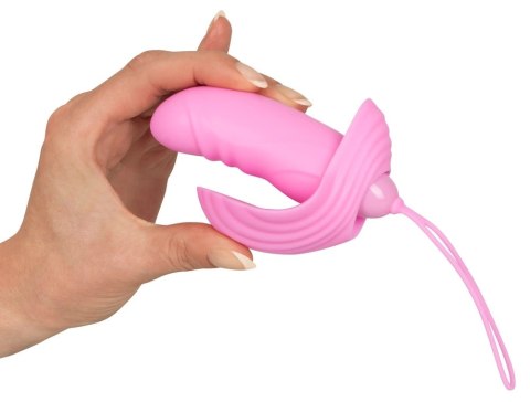 Sweet Smile Mini Wibrator Rożowy 8cm z Funkcją Zdalnego Sterowania Sweet Smile Mini Wibrator Rożowy 8cm z Funkcją Zdalnego Sterowania