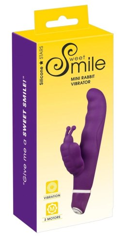 Sweet Smile Motylek Fioletowy - Elastyczny model z 7 trybami pracy 15,5 cm