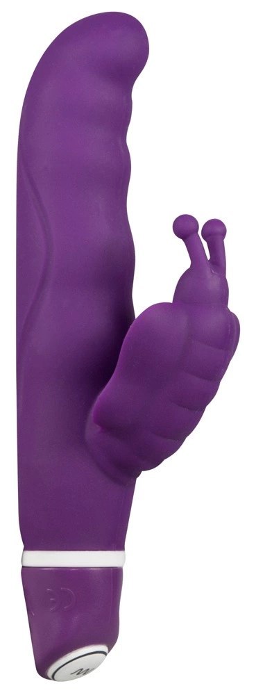 Sweet Smile Motylek Fioletowy - Elastyczny model z 7 trybami pracy 15,5 cm Sweet Smile Motylek Fioletowy - Elastyczny model z 7 trybami pracy 15,5 cm