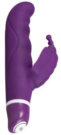 Sweet Smile Motylek Fioletowy - Elastyczny model z 7 trybami pracy 15,5 cm
