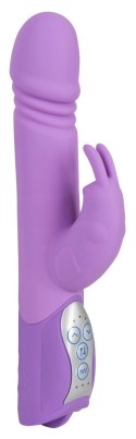 Sweet Smile Rabbit Violet - Model z podwojną stymulacją, 25 cm