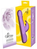 Sweet Smile Rabbit Violet - Model z podwojną stymulacją, 25 cm