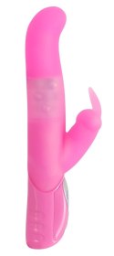 Sweet Smile Rotacyjny Model z Perłami i Stymulatorem Kroliczek Rożowy 26cm