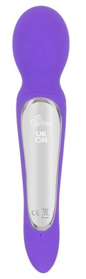 Sweet Smile Wand Violet - Dwustronny masażer 10 trybow, 22 cm