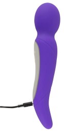 Sweet Smile Wand Violet - Dwustronny masażer 10 trybow, 22 cm