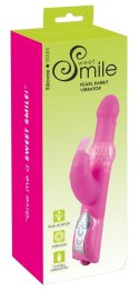 Sweet Smile Wibrator Krolik Ruchome Uszy 26cm Rożowy Silikonowy