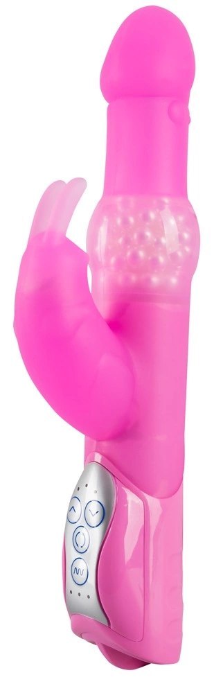 Sweet Smile Wibrator Krolik Ruchome Uszy 26cm Rożowy Silikonowy Sweet Smile Wibrator Krolik Ruchome Uszy 26cm Rożowy Silikonowy