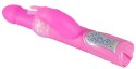 Sweet Smile Wibrator Krolik Ruchome Uszy 26cm Rożowy Silikonowy
