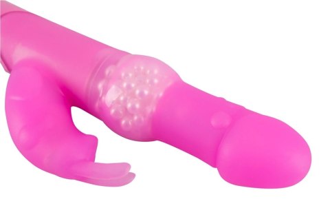 Sweet Smile Wibrator Krolik Ruchome Uszy 26cm Rożowy Silikonowy Sweet Smile Wibrator Krolik Ruchome Uszy 26cm Rożowy Silikonowy