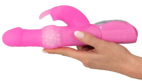 Sweet Smile Wibrator Krolik Ruchome Uszy 26cm Rożowy Silikonowy Sweet Smile Wibrator Krolik Ruchome Uszy 26cm Rożowy Silikonowy