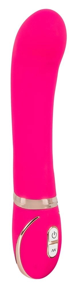 Vibe Couture Front Row Pink - Wibrator silikonowy do punktu G, 22 cm Vibe Couture Front Row Pink - Wibrator silikonowy do punktu G, 22 cm