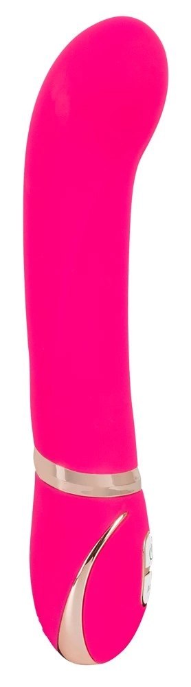 Vibe Couture Front Row Pink - Wibrator silikonowy do punktu G, 22 cm Vibe Couture Front Row Pink - Wibrator silikonowy do punktu G, 22 cm