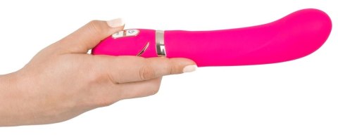 Vibe Couture Front Row Pink - Wibrator silikonowy do punktu G, 22 cm Vibe Couture Front Row Pink - Wibrator silikonowy do punktu G, 22 cm