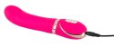 Vibe Couture Front Row Pink - Wibrator silikonowy do punktu G, 22 cm