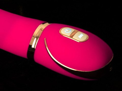 Vibe Couture Front Row Pink - Wibrator silikonowy do punktu G, 22 cm Vibe Couture Front Row Pink - Wibrator silikonowy do punktu G, 22 cm