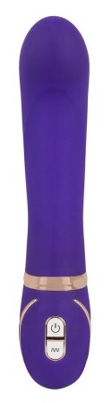 Vibe Couture Front Row Wibrator Silikonowy Fioletowy 22 cm USB