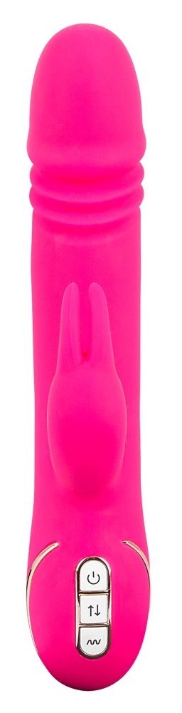 Vibe Couture Skater Rabbit Pink - Model z Funkcją Pchania i 7 Trybami Vibe Couture Skater Rabbit Pink - Model z Funkcją Pchania i 7 Trybami