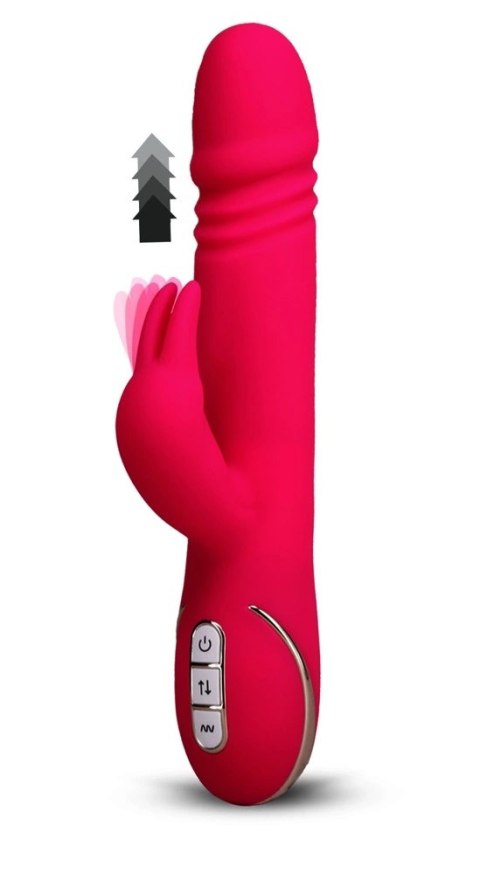 Vibe Couture Skater Rabbit Pink - Model z Funkcją Pchania i 7 Trybami Vibe Couture Skater Rabbit Pink - Model z Funkcją Pchania i 7 Trybami