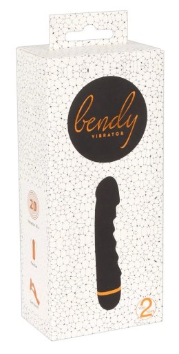 You2Toys Bendy Ripple czarny model elastyczny 20 trybow 16,5 cm