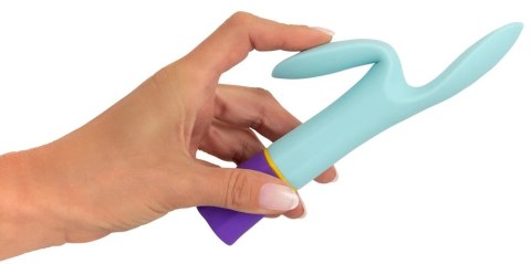 You2Toys Bunt Double Vibrator - model z podwojnymi ramionami, kolorowy You2Toys Bunt Double Vibrator - model z podwojnymi ramionami, kolorowy