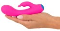 You2Toys Double Rabbit - Wibrator krolik, 2 silniki, wodoodporny, 14,5 cm