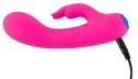 You2Toys Double Rabbit - Wibrator krolik, 2 silniki, wodoodporny, 14,5 cm