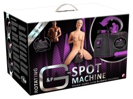 You2Toys Dynamiczna Maszyna Intymna z Wibratorem, Czarna, 37 cm